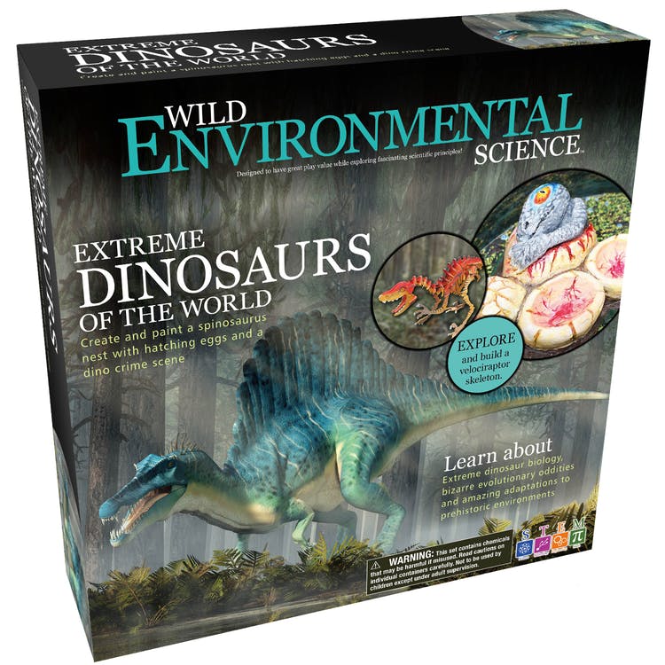 Extreme Dinosaurs of the World Science Kits - Paints Included 2