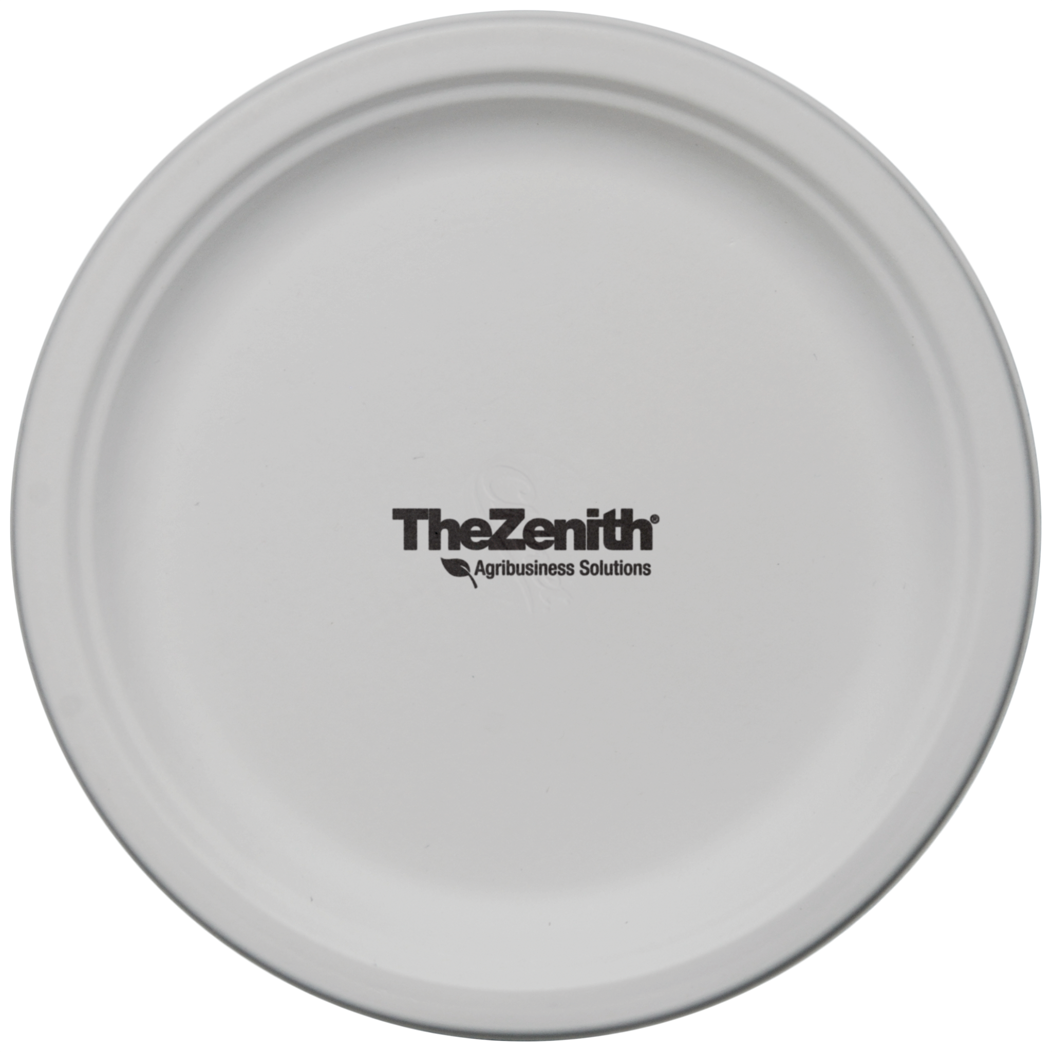 10.000" Eco Molded Fiber Plate Round Tradition Print 7