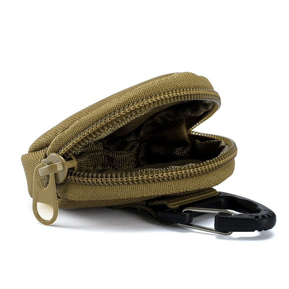 Nylon Tactical Bag Earphone Bag Keychain 4