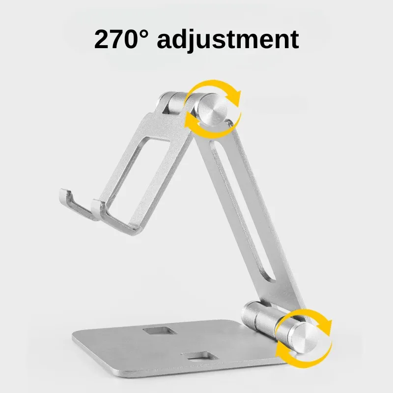 Aluminum Adjustable Phone Holder With Anti-Slip Silicone 3