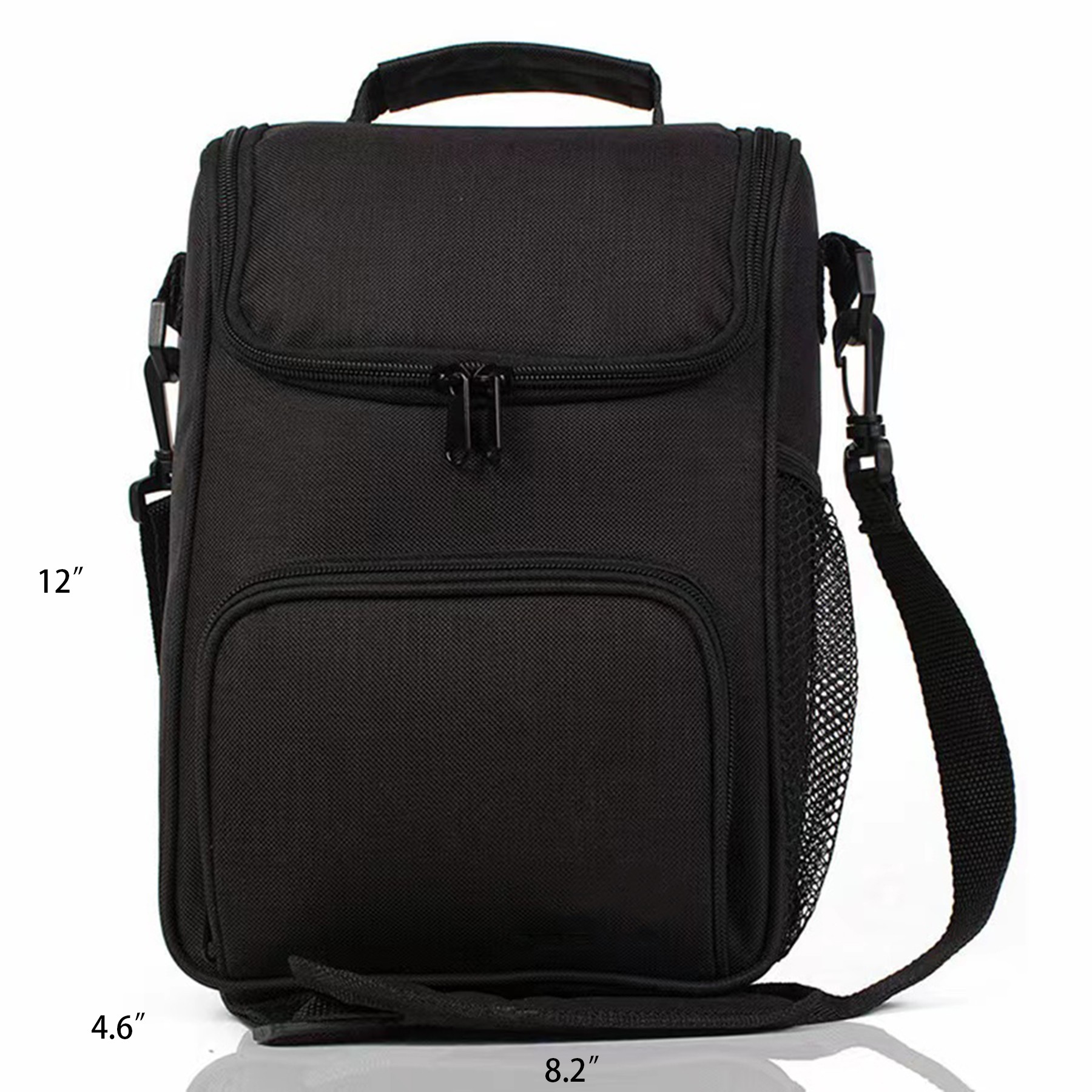 Compartment Lunch Bag Tote With Shoulder Strap 2