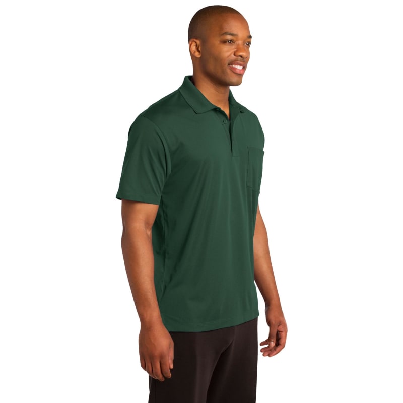 Sport-Tek Micropique Sport-Wick Pocket Polo. 15