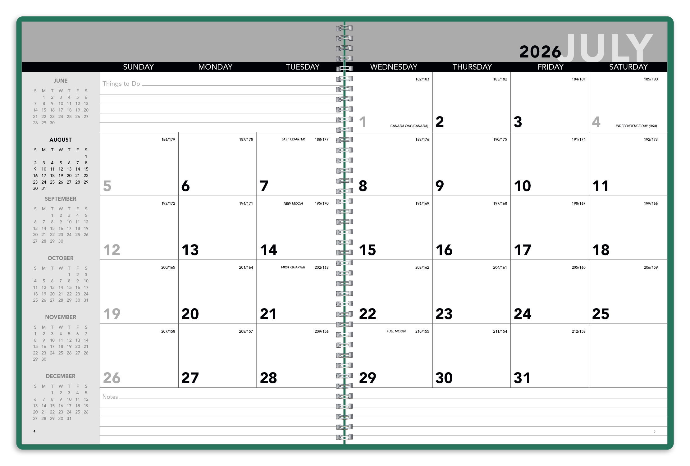 Triumph® Calendars Academic Monthly Planner 138