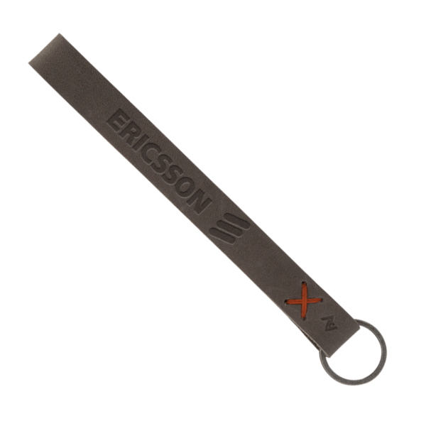 Hayward Leather Wrist Keychain with Metal Split-Ring 30