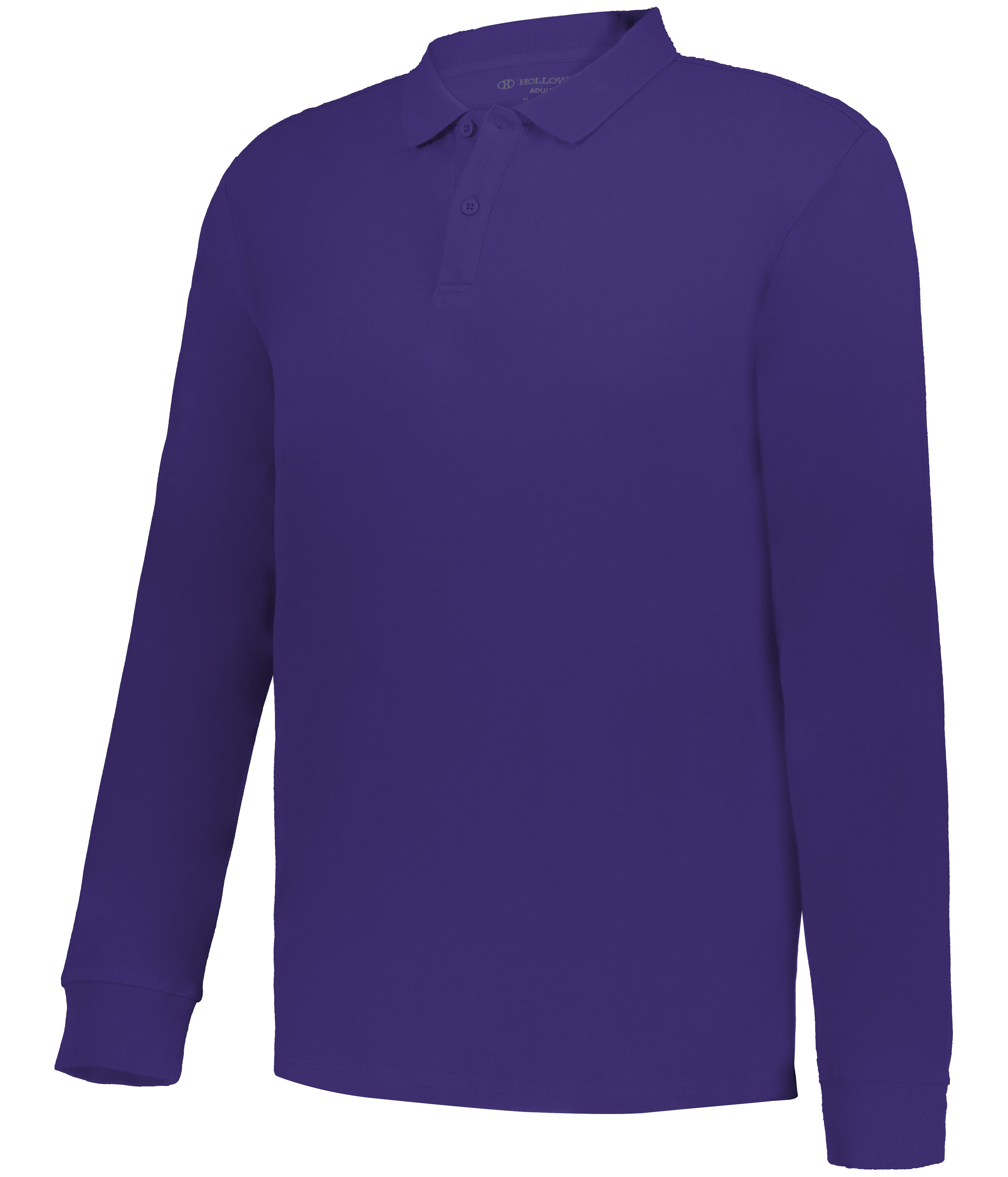 CORE COTTON LONG SLEEVE POLO 3
