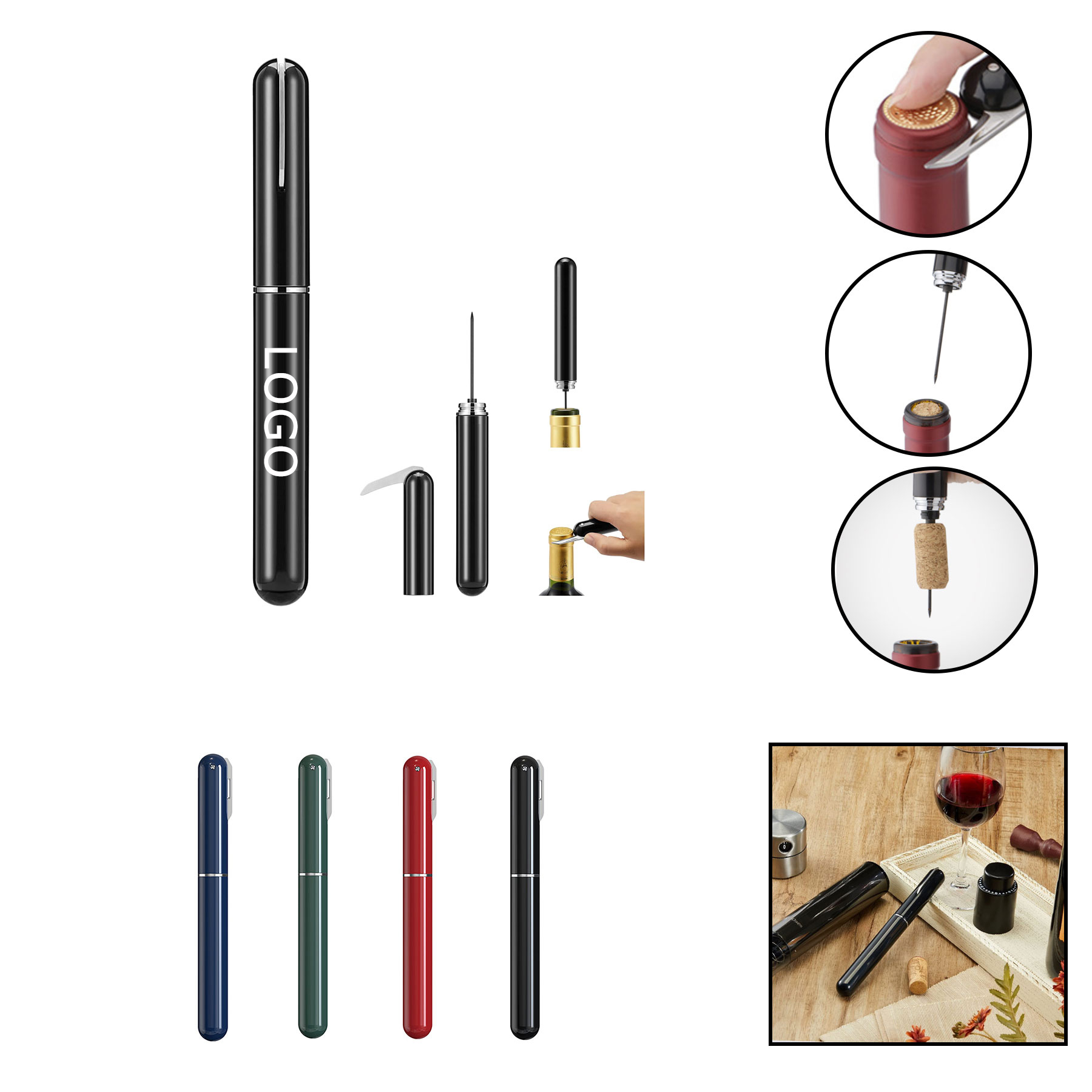 Air Pump Wine Opener 2
