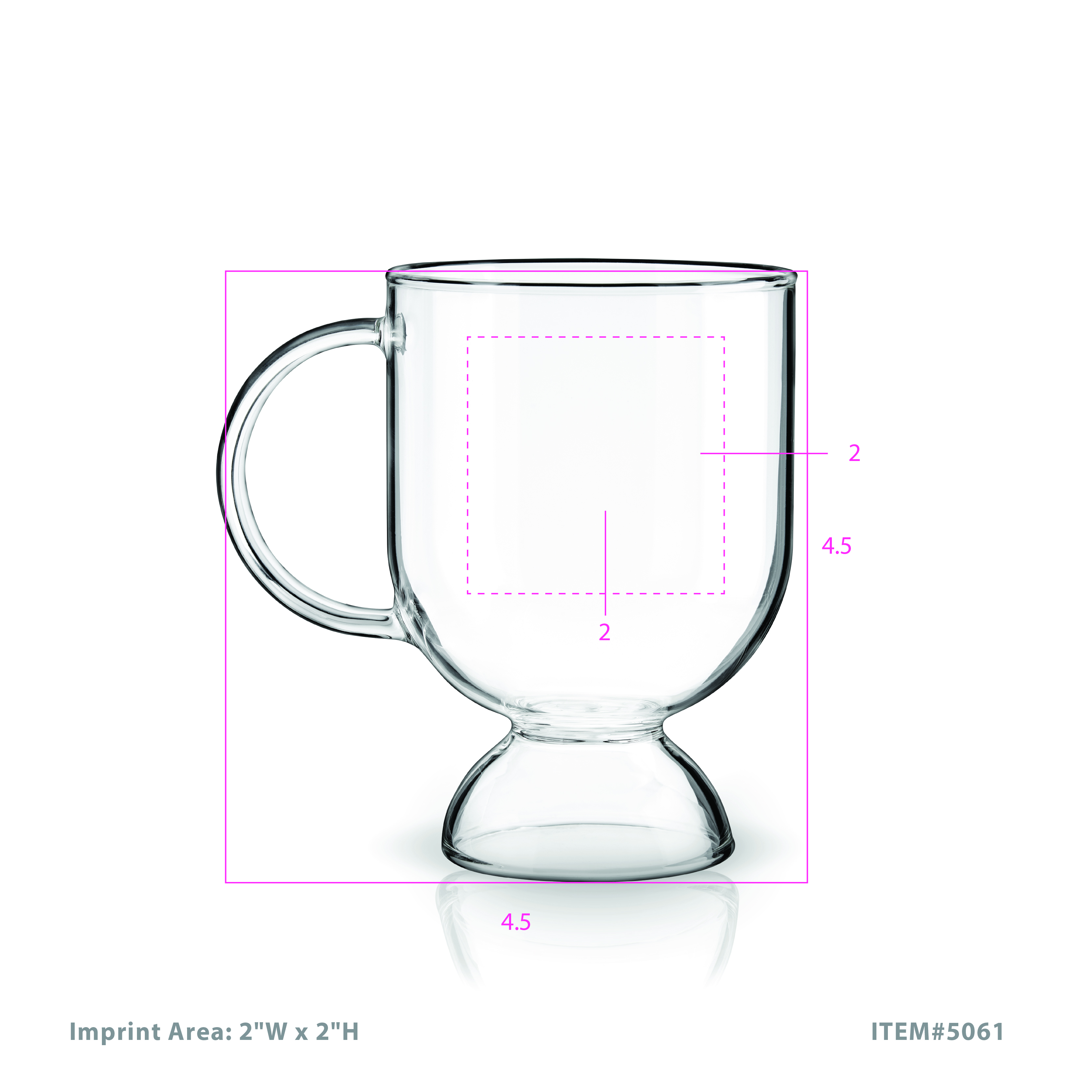 Viski® Raye Hot Toddy Glass, set of 2 7