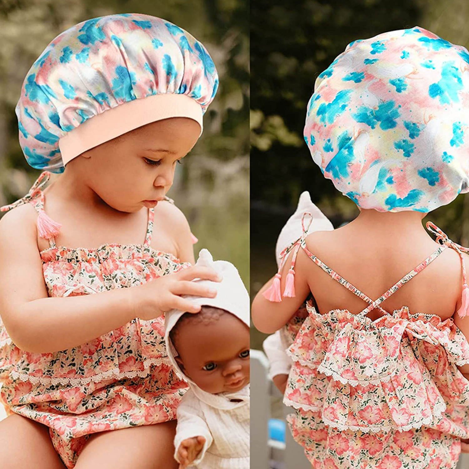 Breathable Baby Bonnets Night Sleep Cap 12