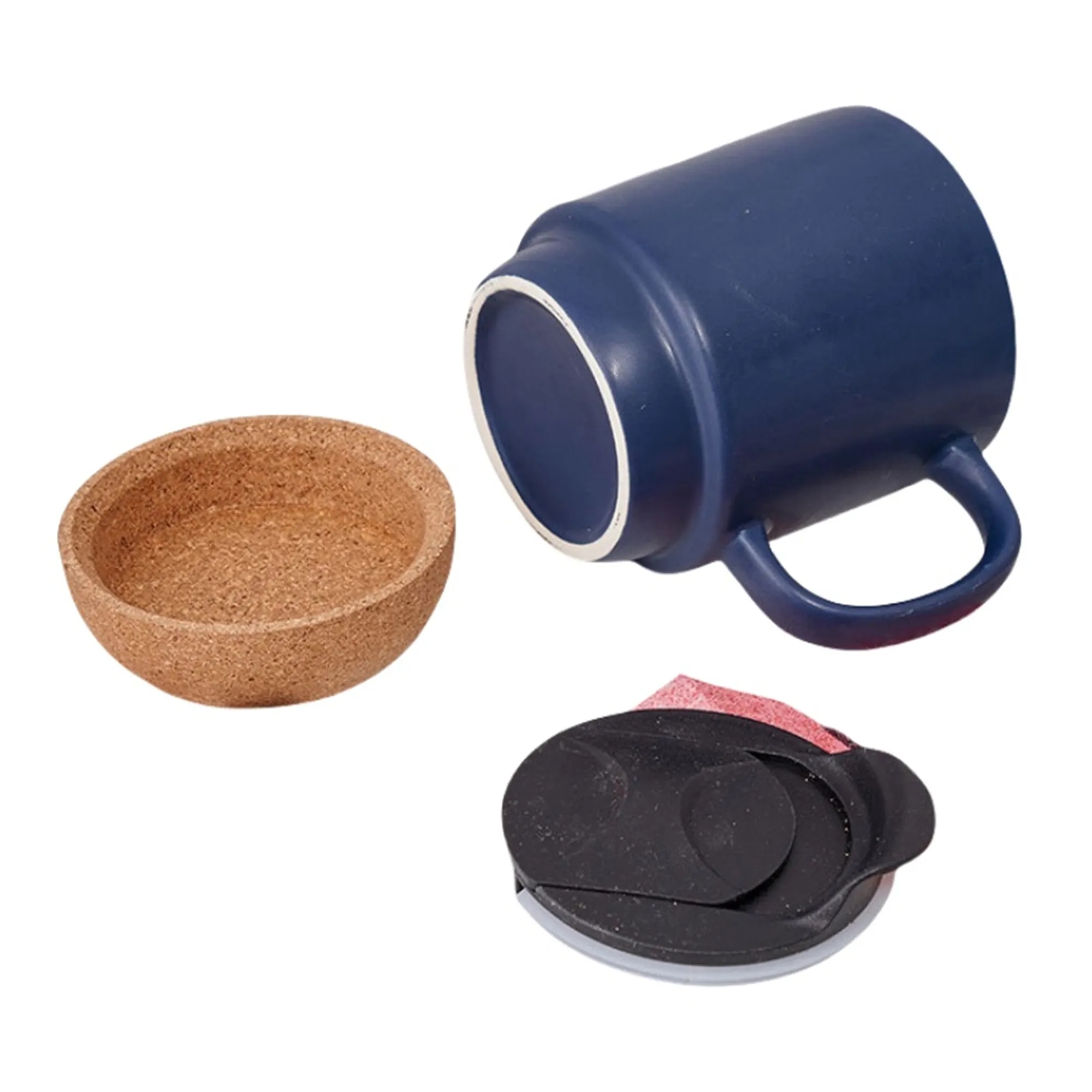 15 oz Ceramic Mug with Cork Bottom 6