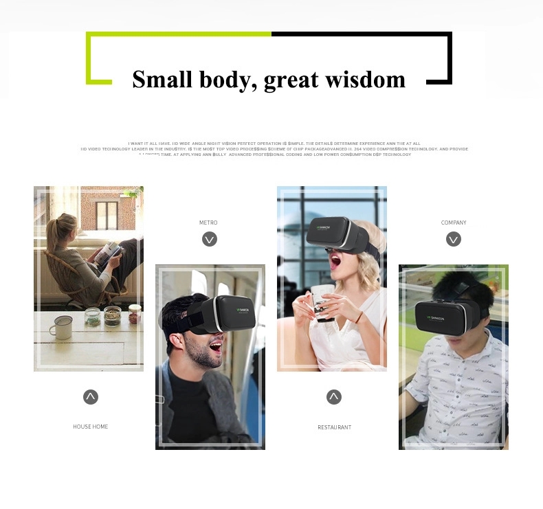 3D Virtual Reality Gaming Glasses 3