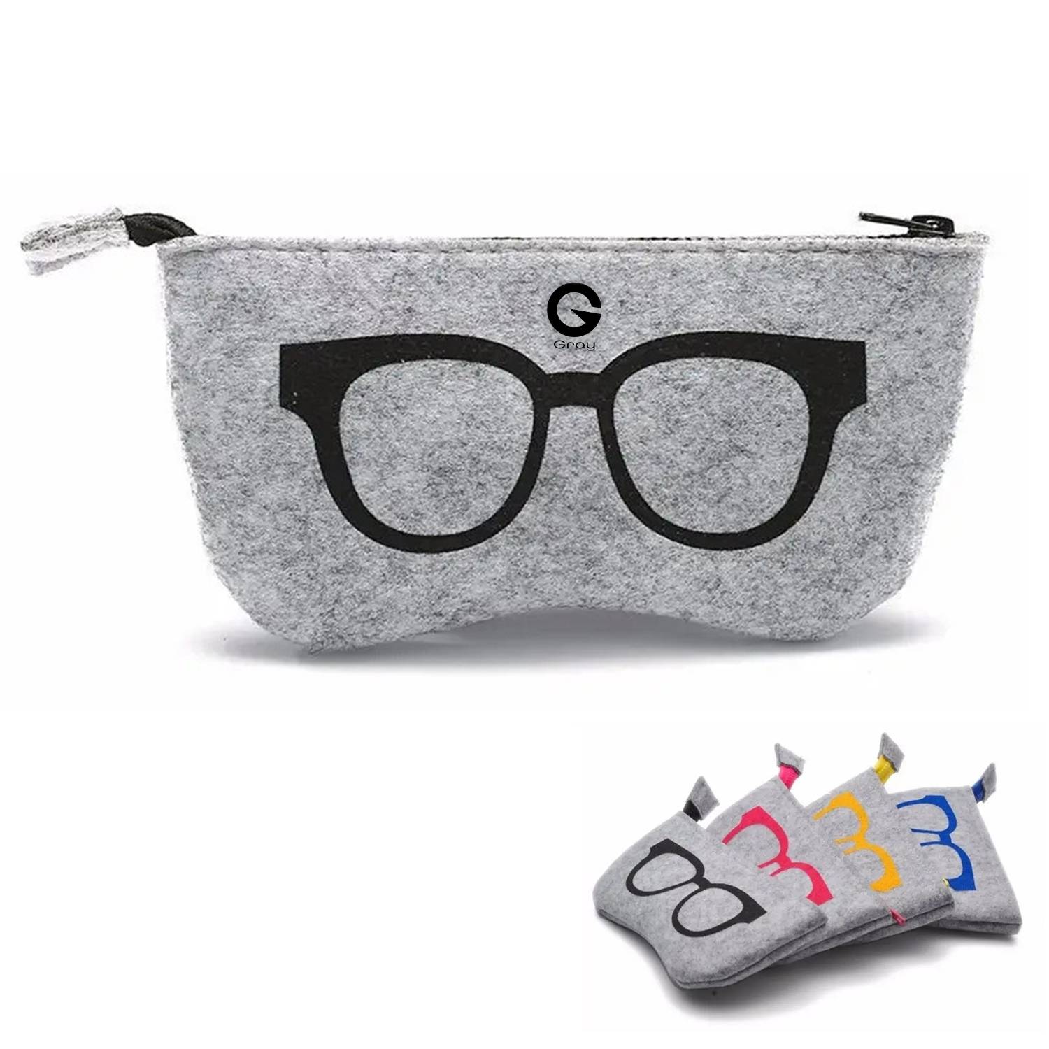 Soft Felt Eyeglass Case 2