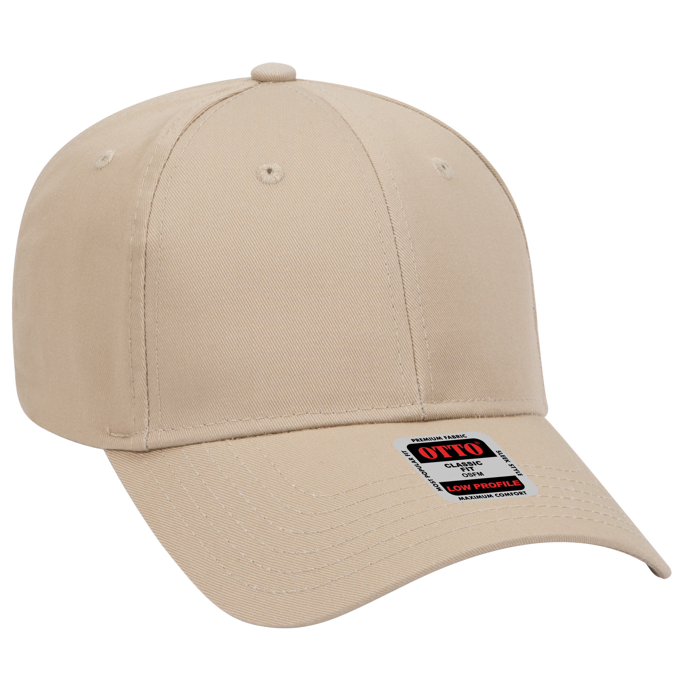 OTTO CAP® 6 Panel Low Profile Baseball Cap 30