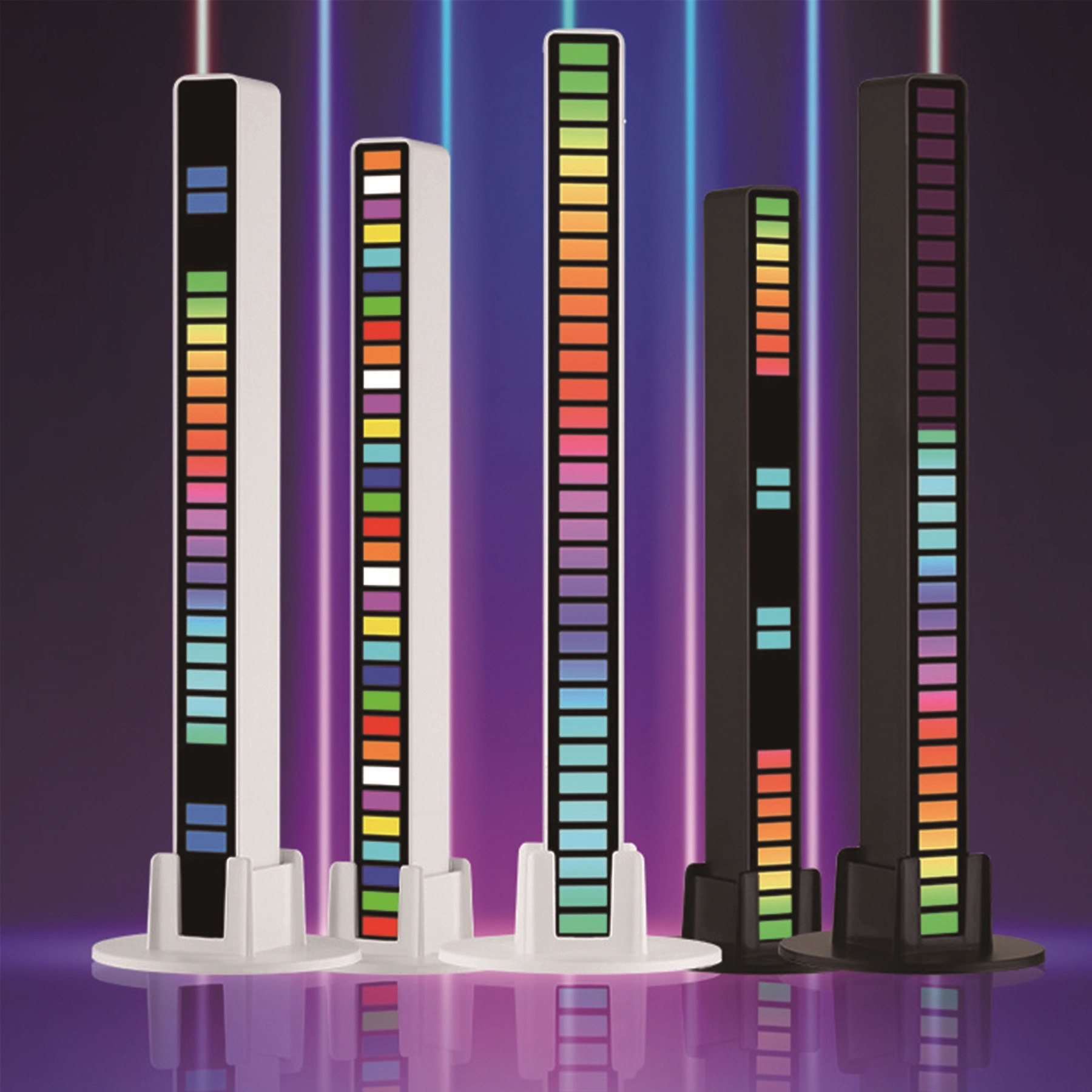 Rgb Rechargeable Sound Control Light 3