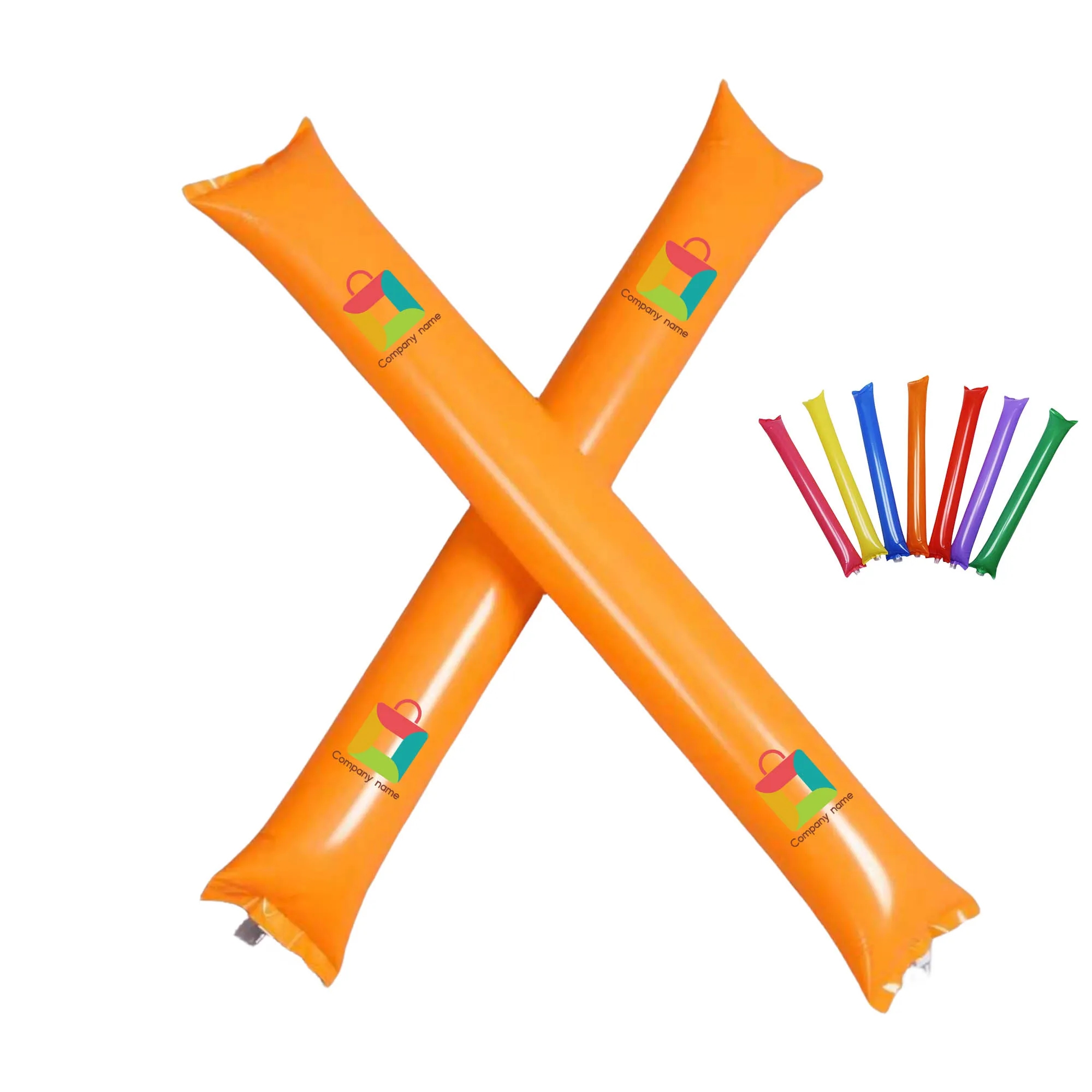 MOQ 500pairs Inflatable Assist Bang Cheer Stick 2