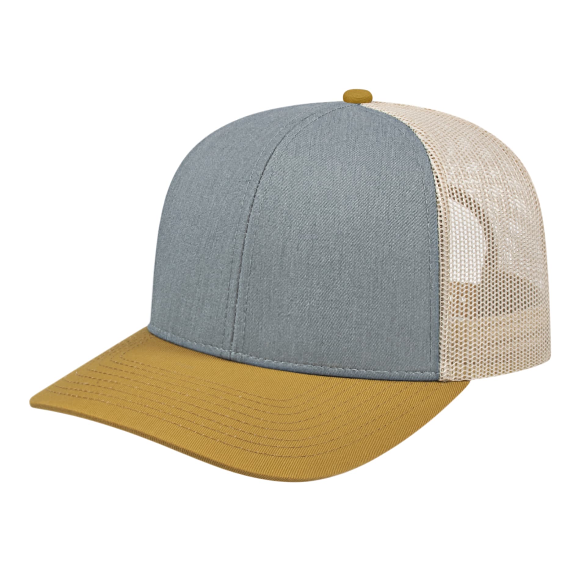 Cap America Poly/Cotton Trucker Mesh Back Cap 558