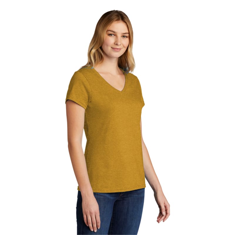 Port & Company Women's Tri-Blend V-Neck Tee. 22