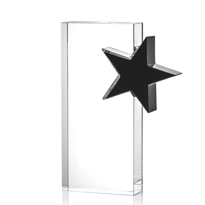 Optical Crystal Star Rectangle Award 8