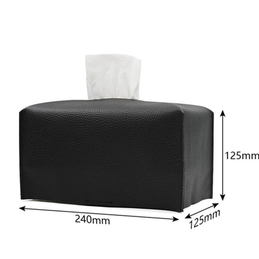 Leather Cube Tissue Box 3