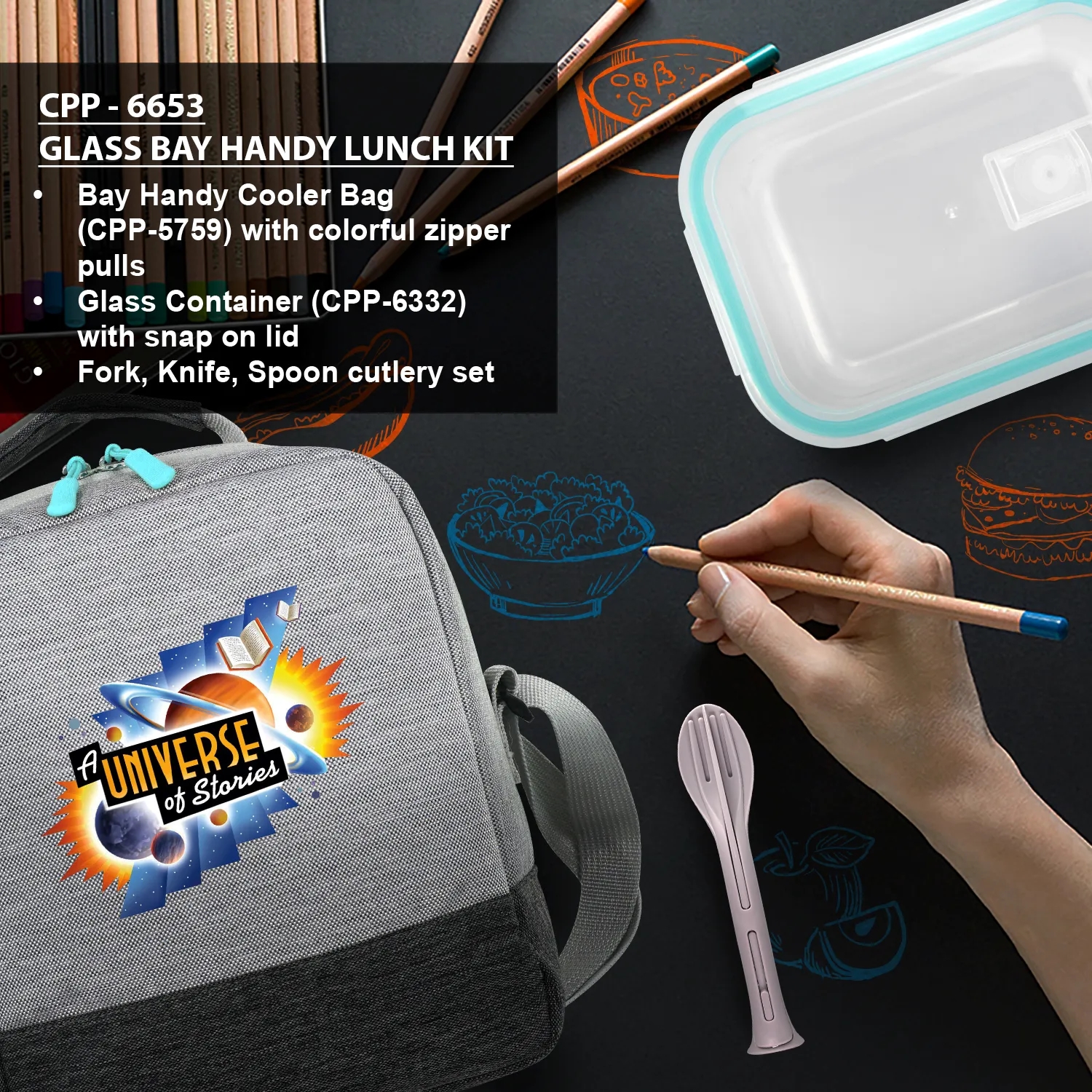 Glass Bay Handy Lunch Kit 2