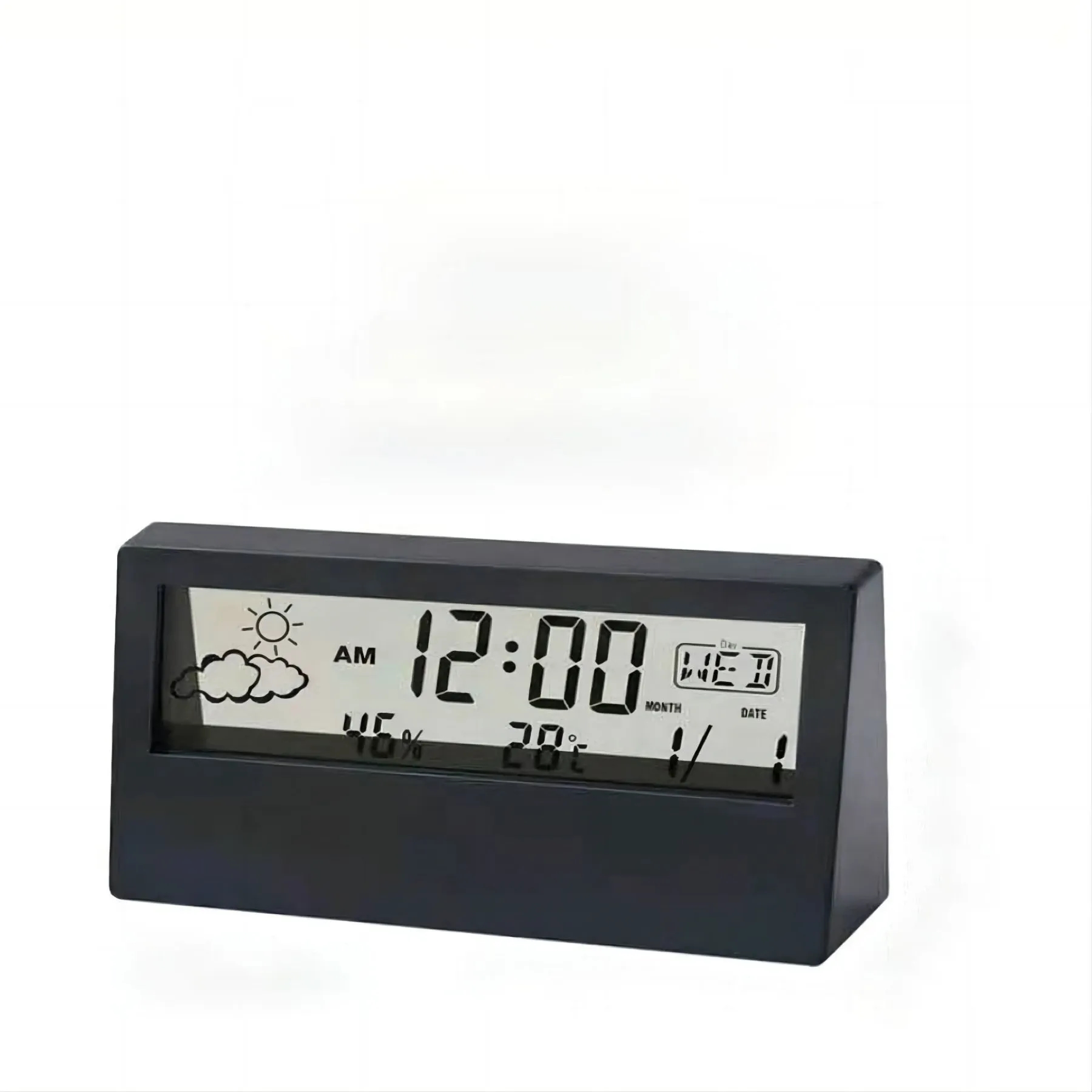 Night Light Perspective Digital Alarm Clock 8