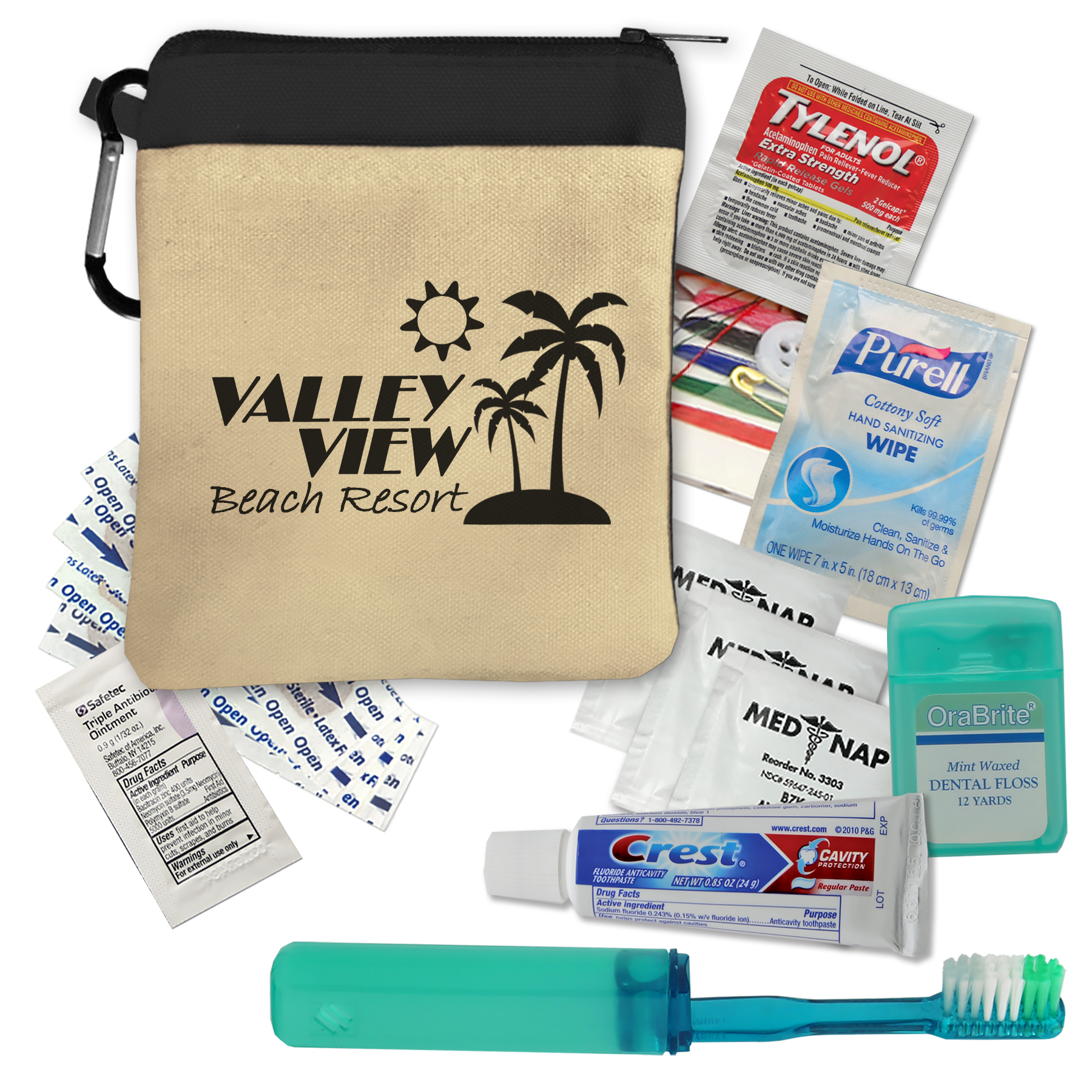 Premium Canvas Travel Tote, custom tote bag with logo imprint 3