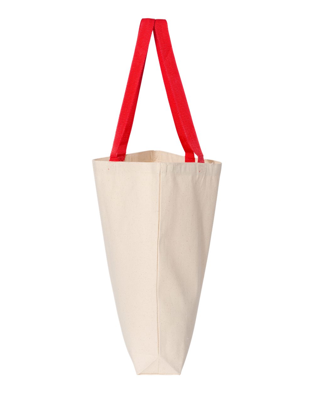 11L Canvas Tote with Contrast-Color Handles - Q4400 24