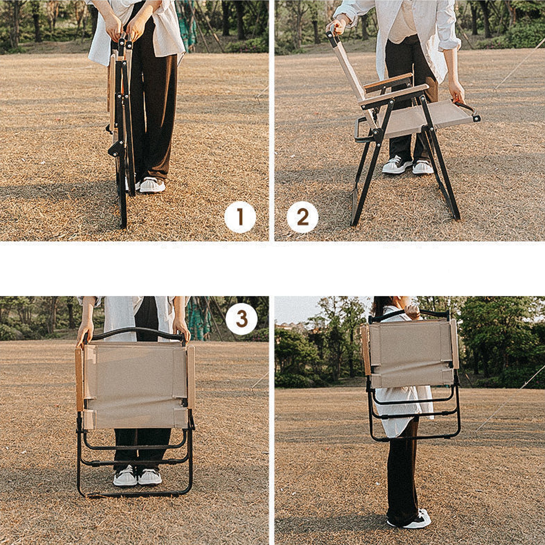 Outdoor Portable Folding Kermit Camping Chair 3
