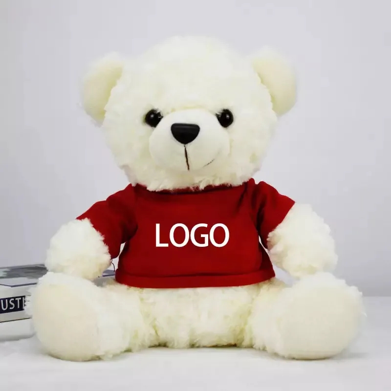 Stuffed Teddy Bear With T-shirt 4