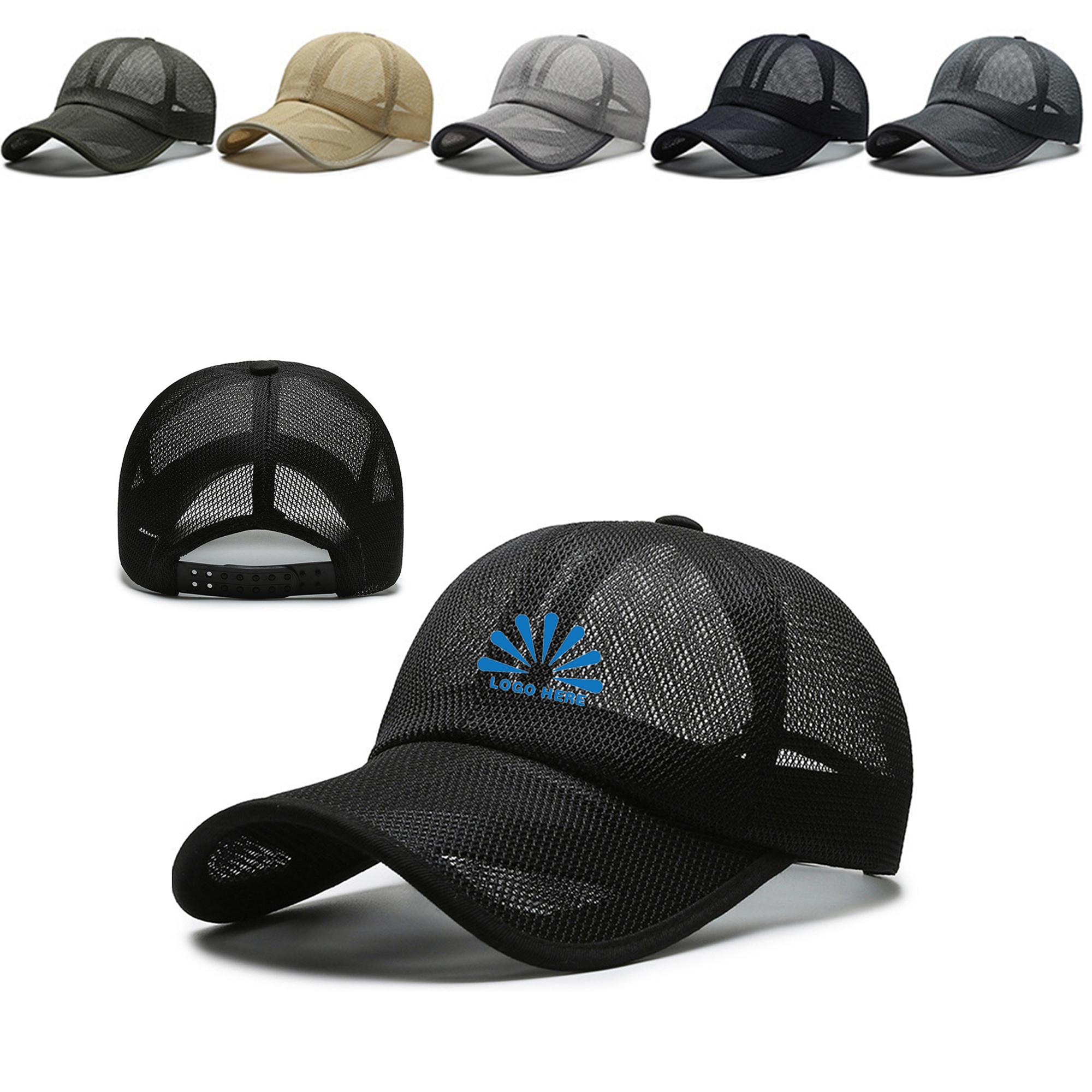 Summer Breathable Mesh Visor 1