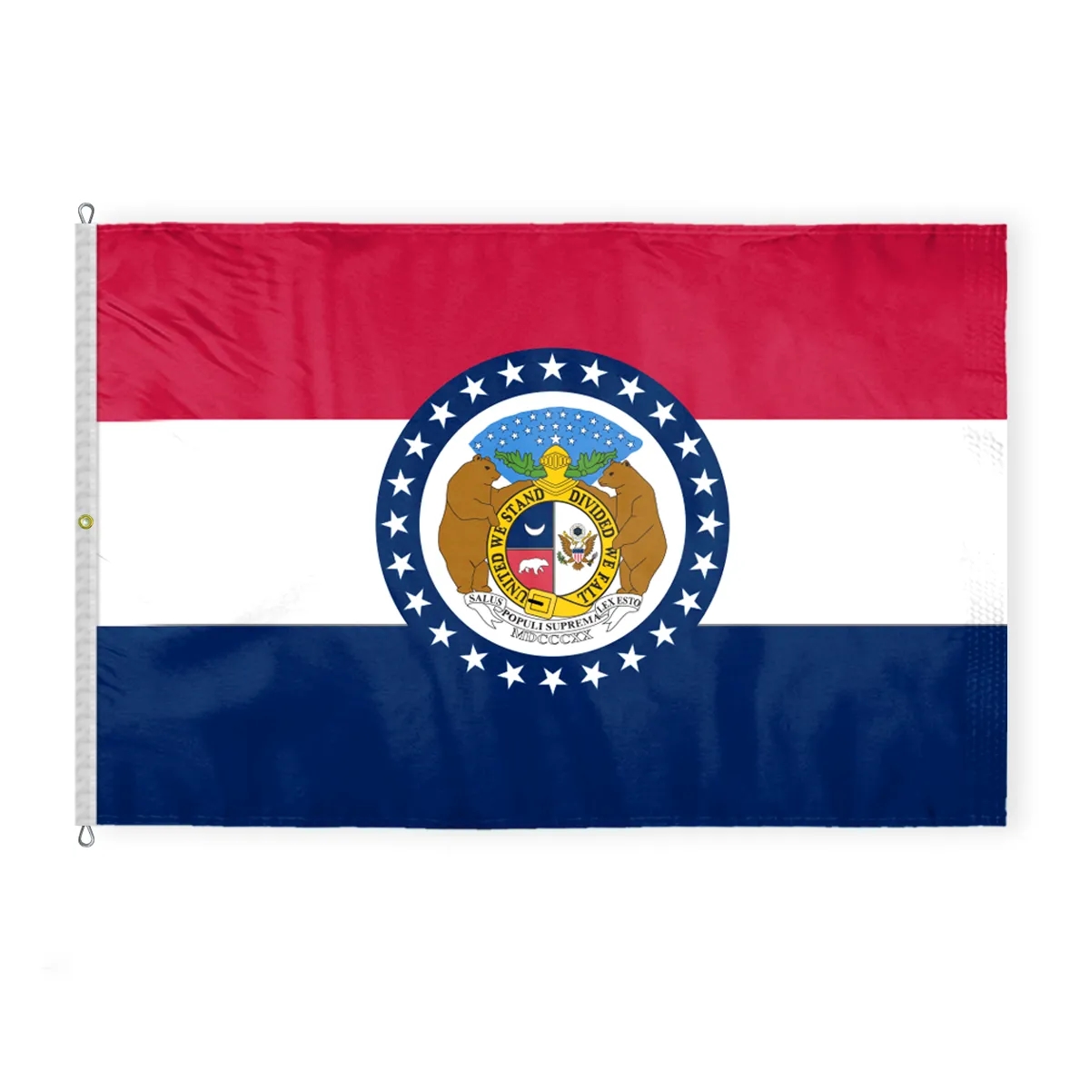 12"x18" to 8'x12' Missouri Nylon Flags 4
