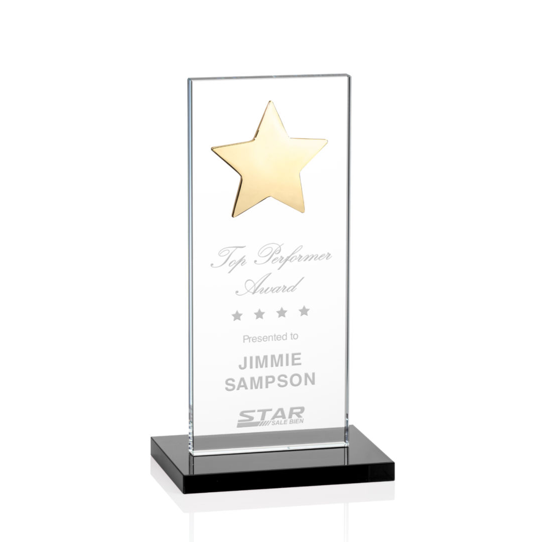 Dallas Star Award - Black/Gold
