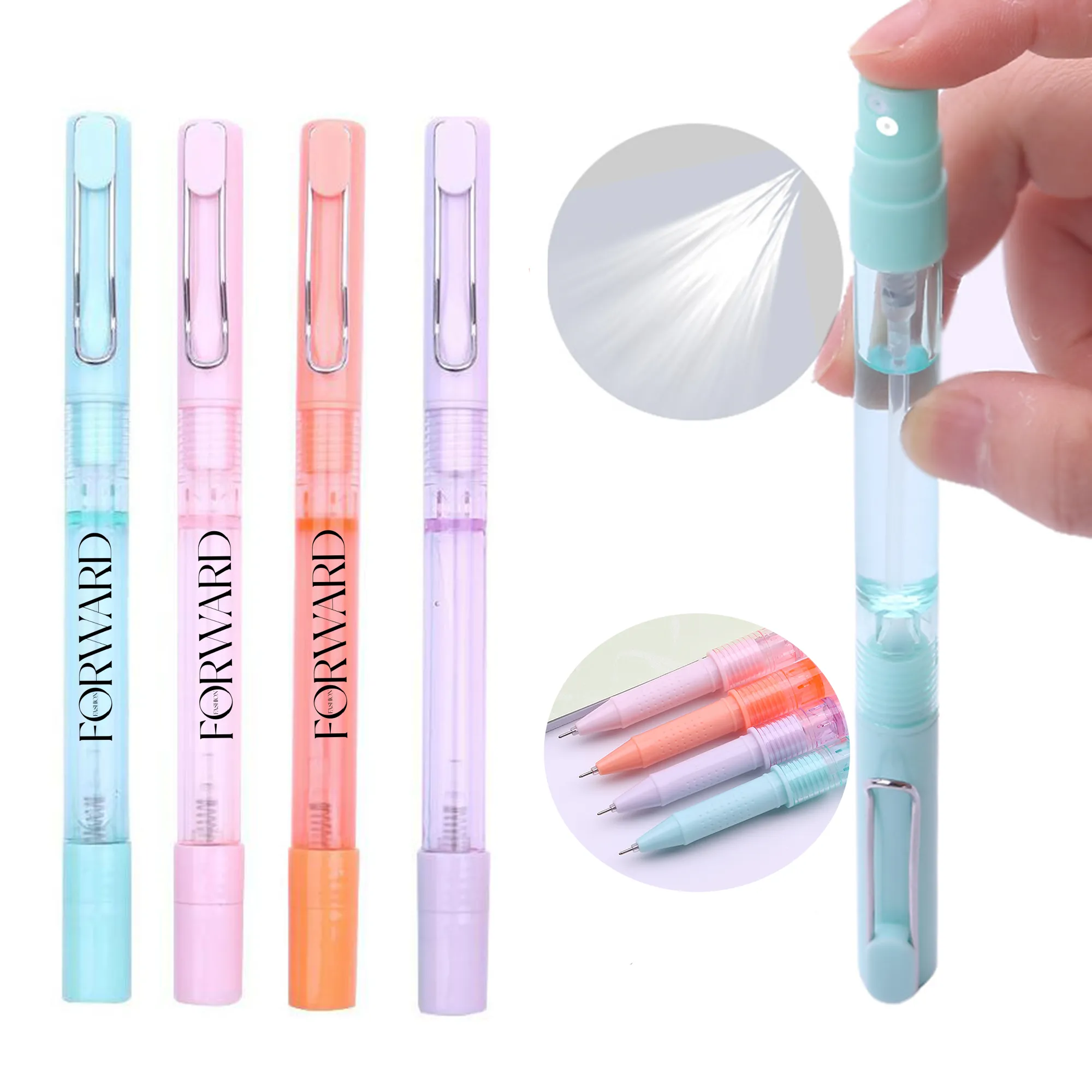 Spray Ballpoint Pen School Hotel Use Hand Sanitizer Alcohol