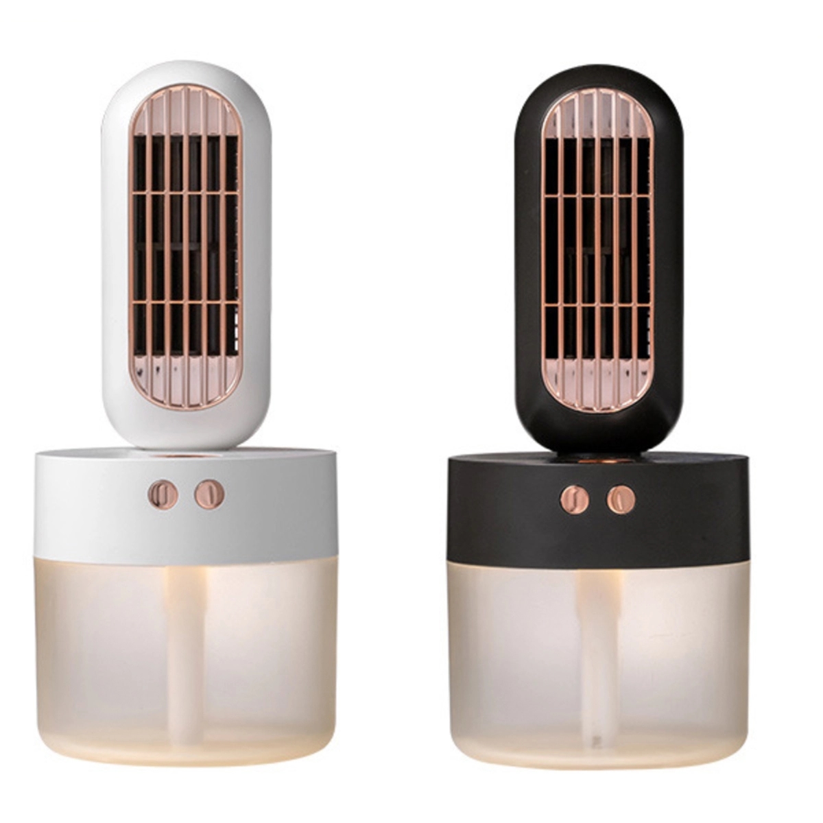 2 In 1 Bladeless Fan Humidifier Night Light 4
