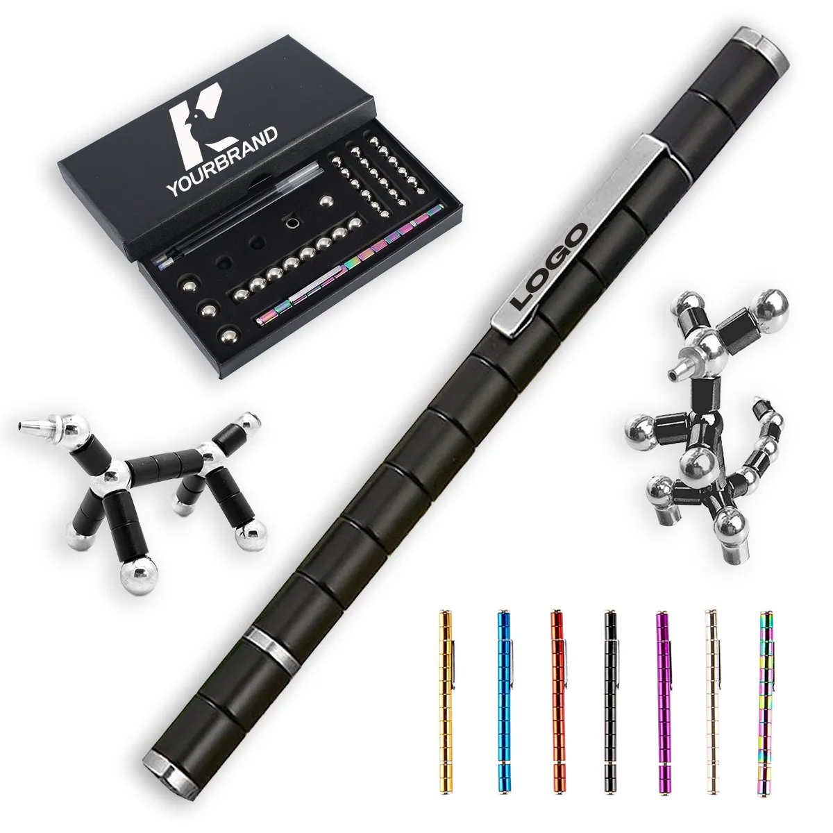 Mutifunction Decompression Magnetic Fidget Pen 8