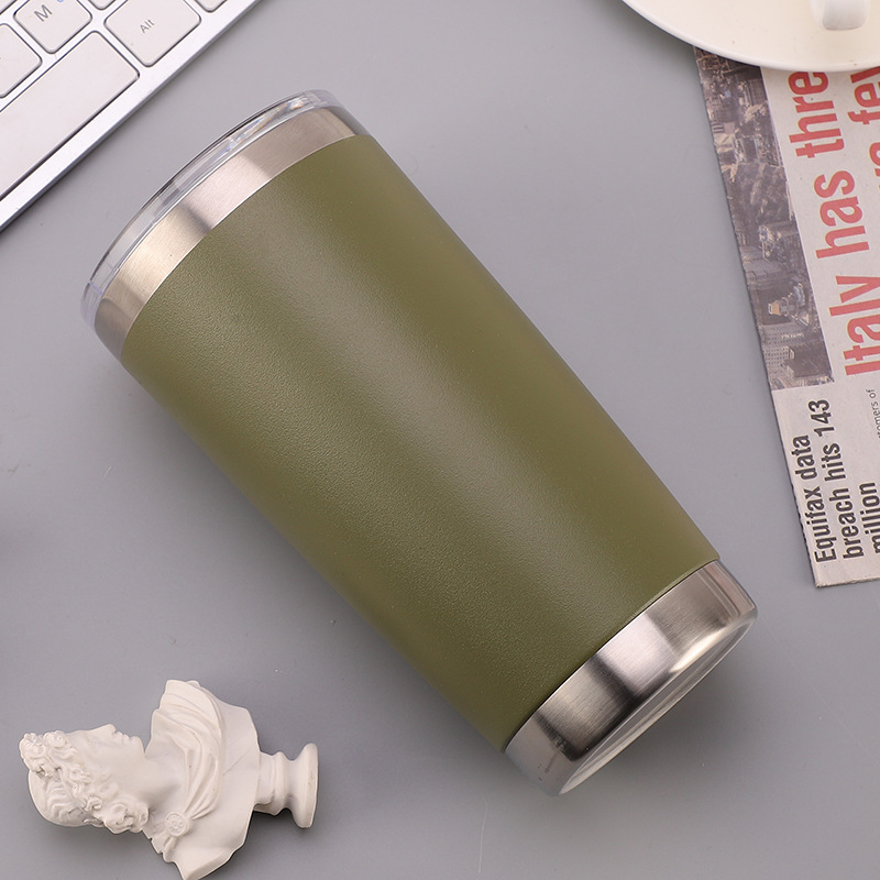 20oz. Everest Powder Coated Stainless Steel Tumbler 2