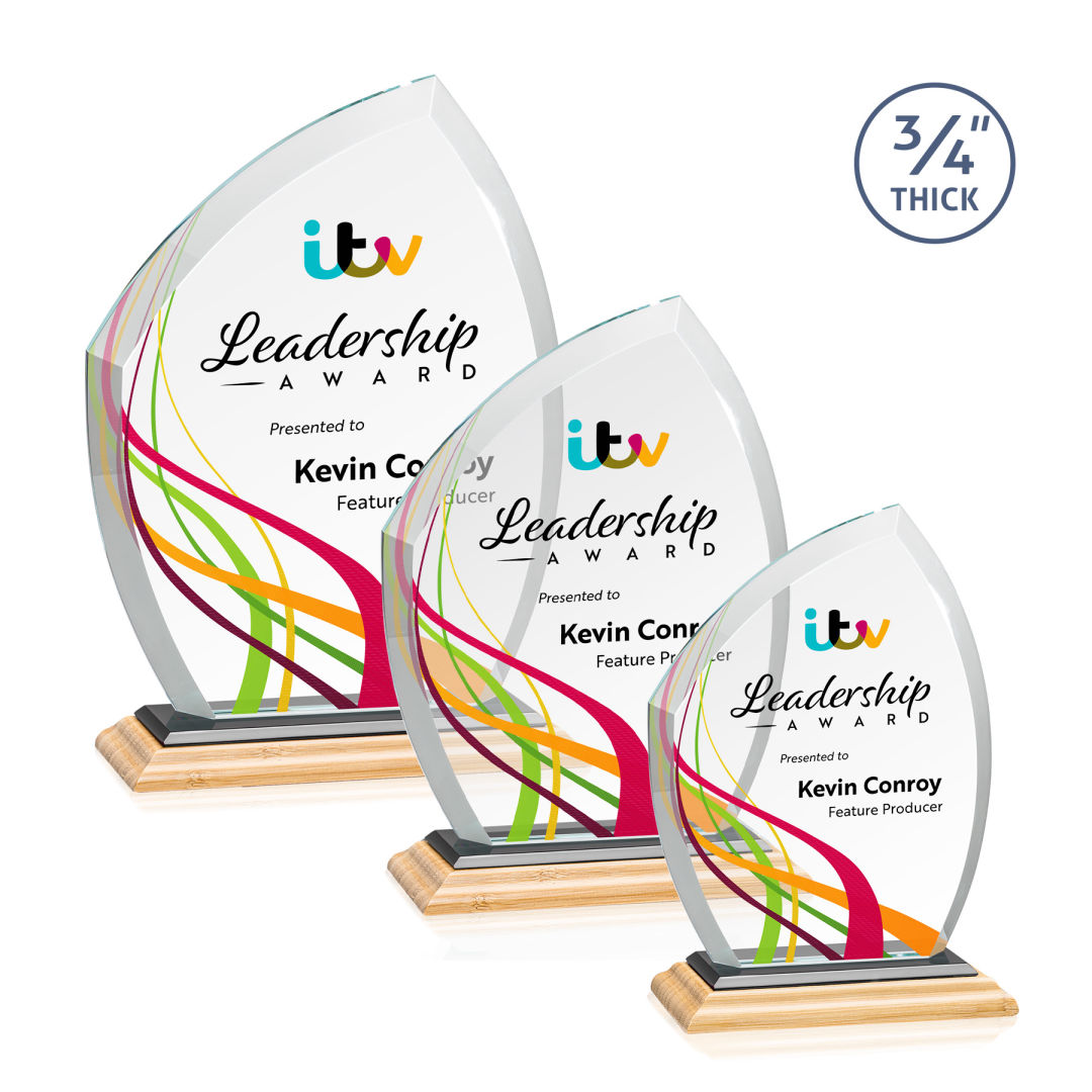 Daltry VividPrint™ Award - Bamboo/White