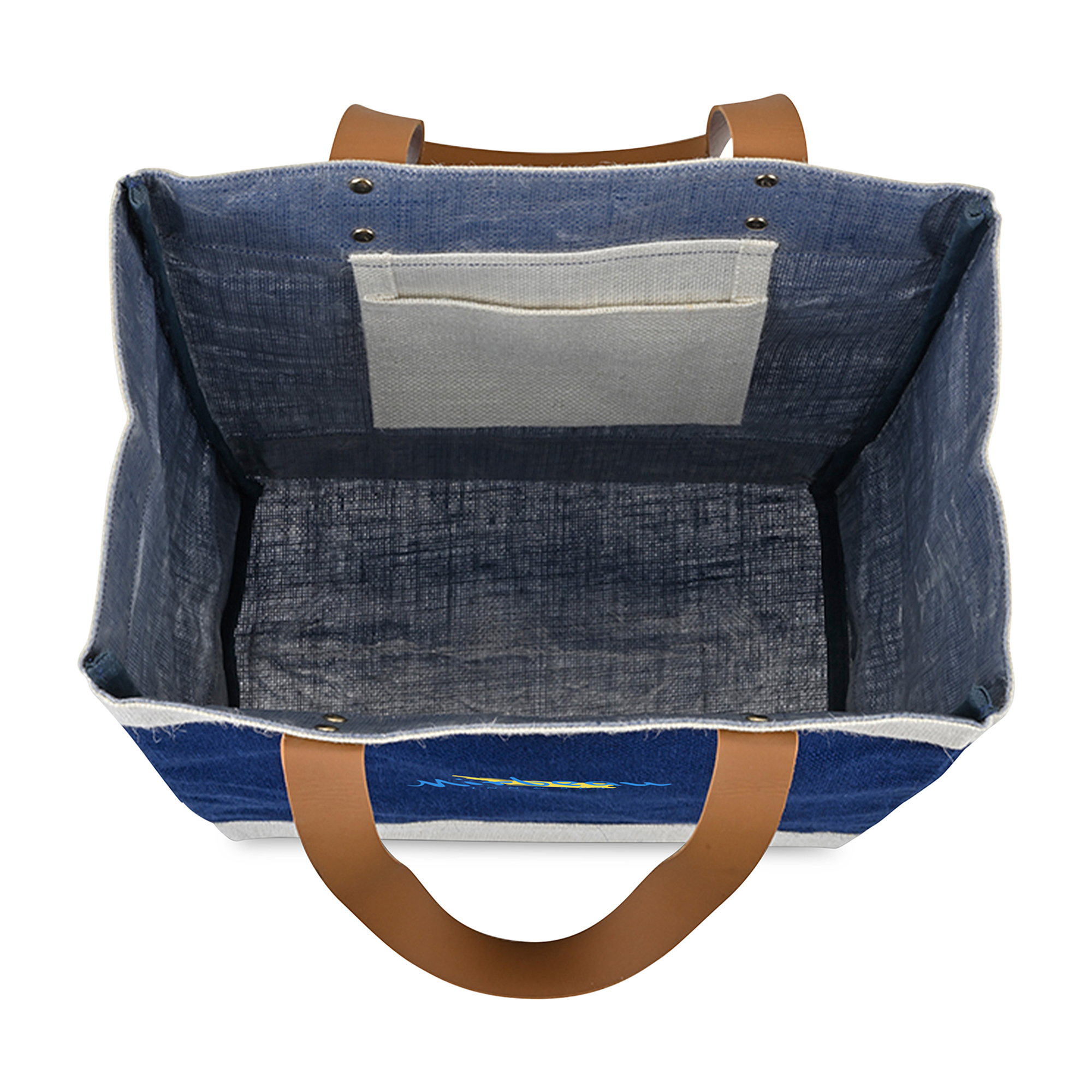 Out of the Woods® Jute Tall Tote, custom tote bag with logo imprint 7
