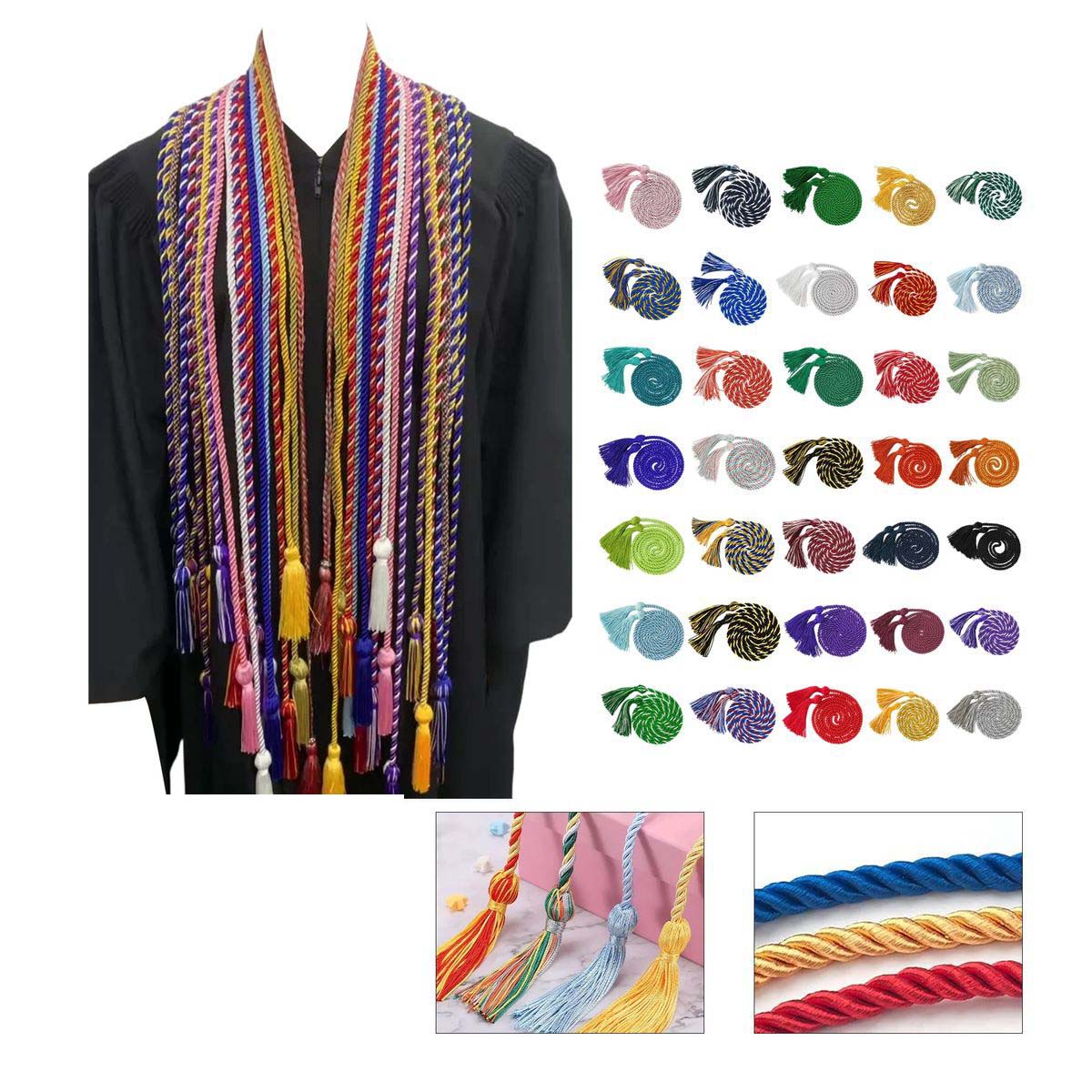 Graduation Tassel Cord with Handcrafted Design 34