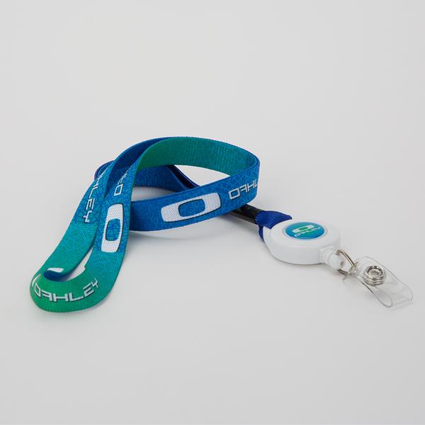 5/8" Dye-Sublimated Lanyard w/ Retractable Badge Reel 10