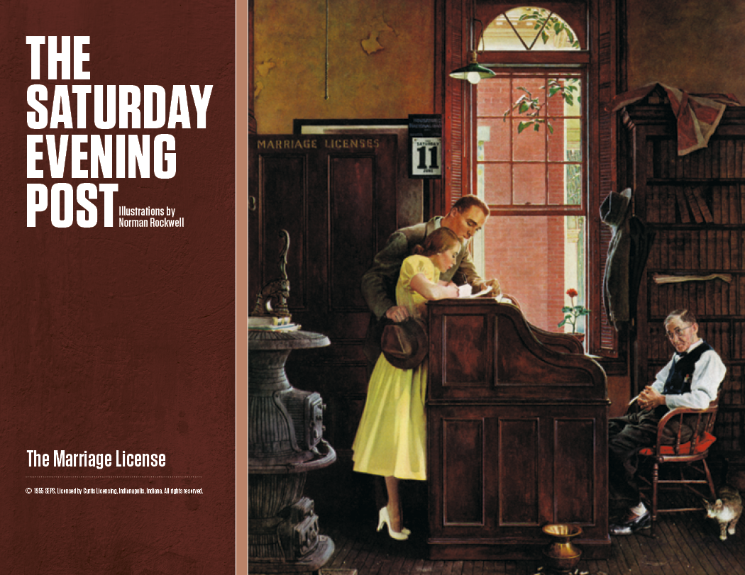 Good Value™ The Saturday Evening Post - Window Calendar 8