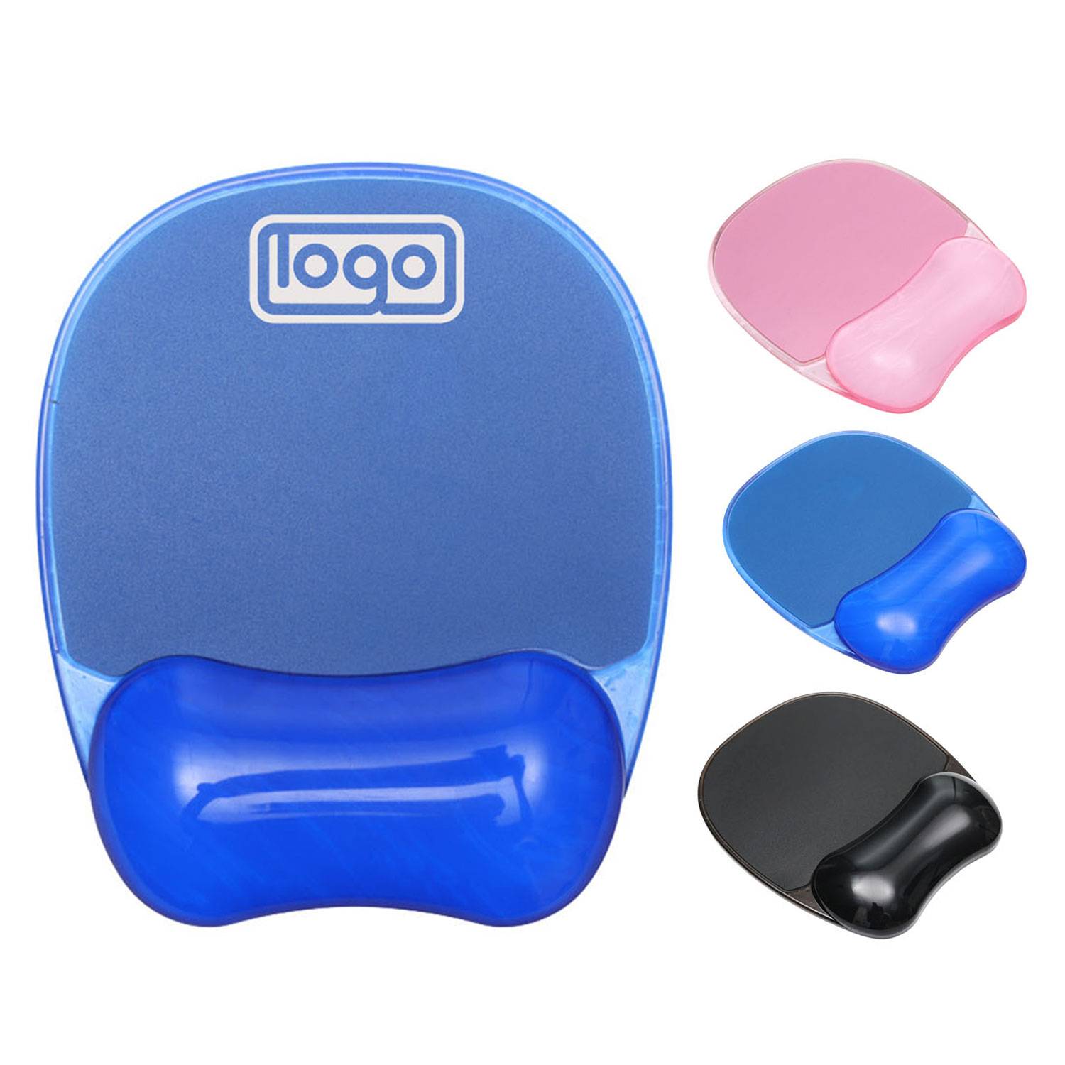 PU Leather Mouse Pad with Silicone Wrist Rest 10