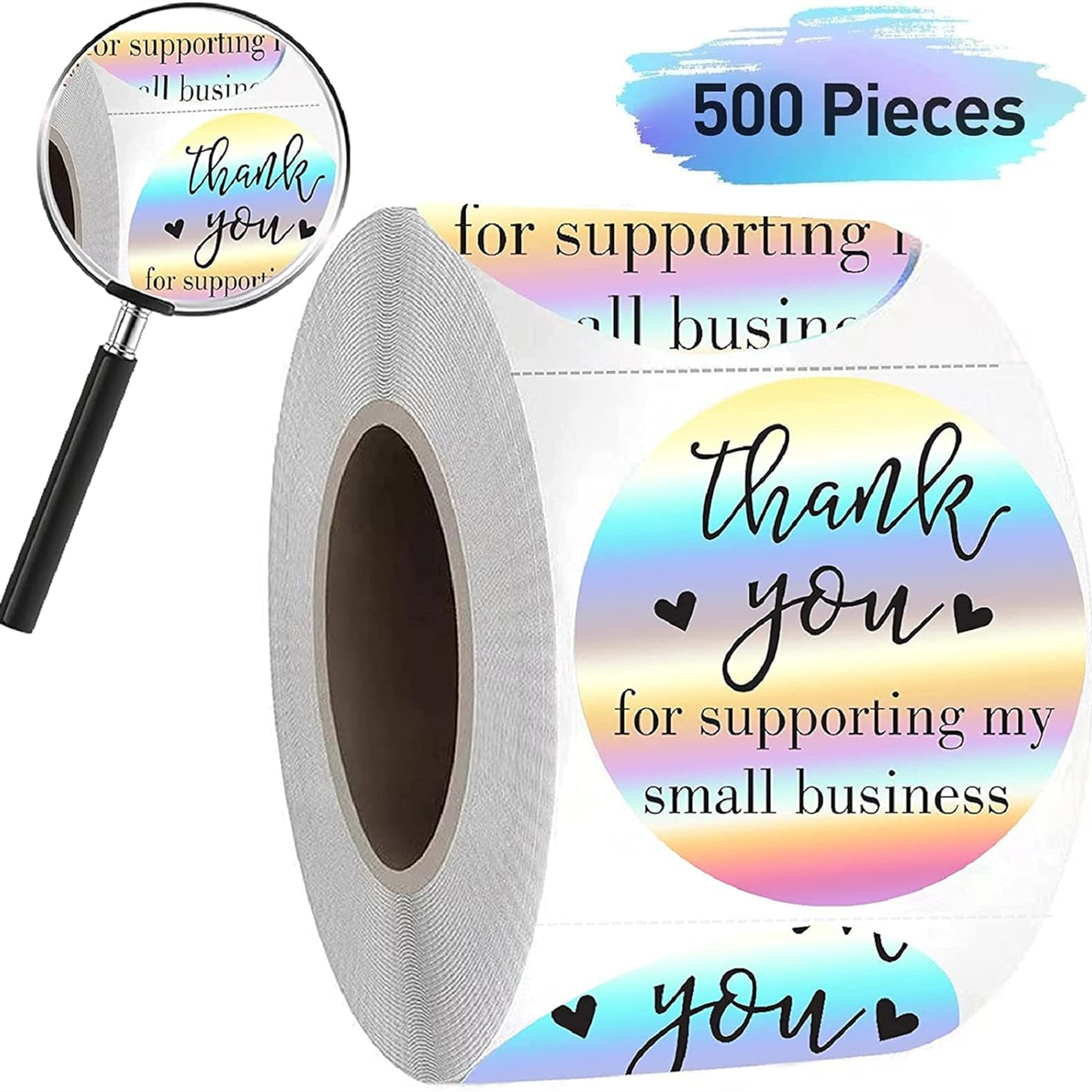 Thank You For Supporting My Small Business Stickers 4