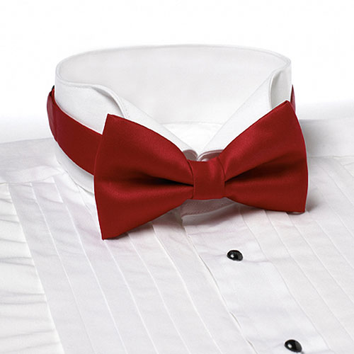 Red Banded Bow Tie 2