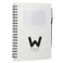 FSC® Recycled 5" x 7" Star Spiral Notebook with Pe 159