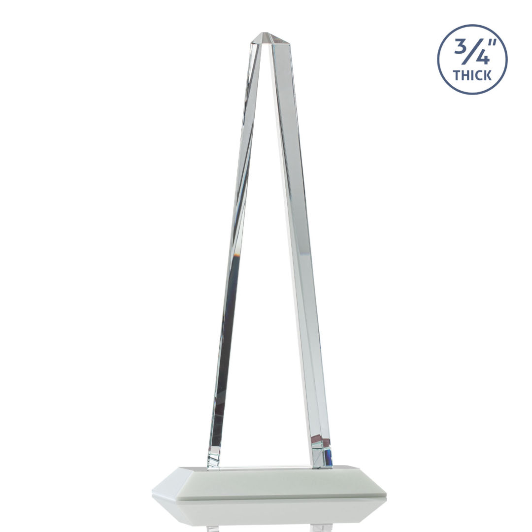 Majestic Tower VividPrint™ Award - White 4
