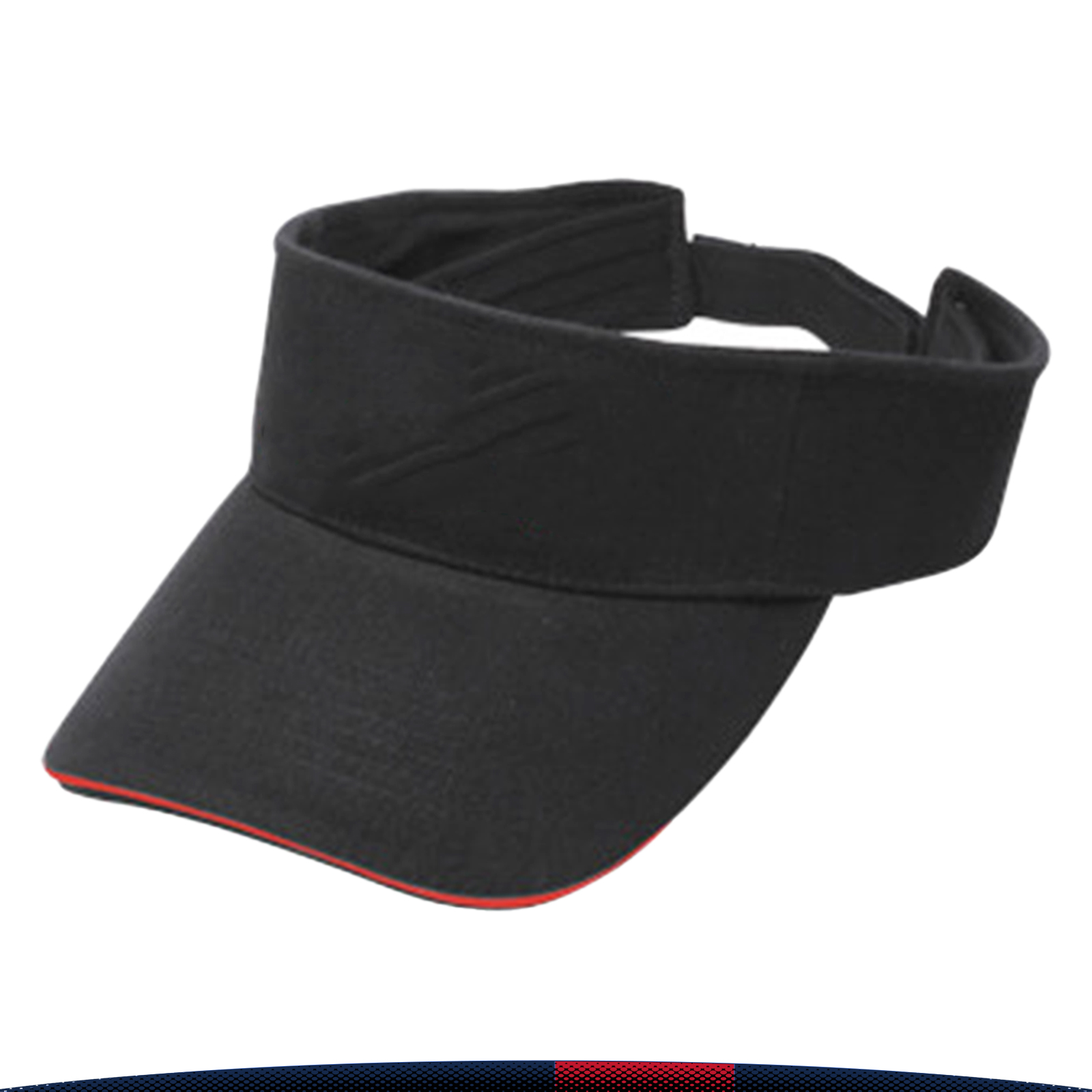 Solid Color Sandwich Visors 7