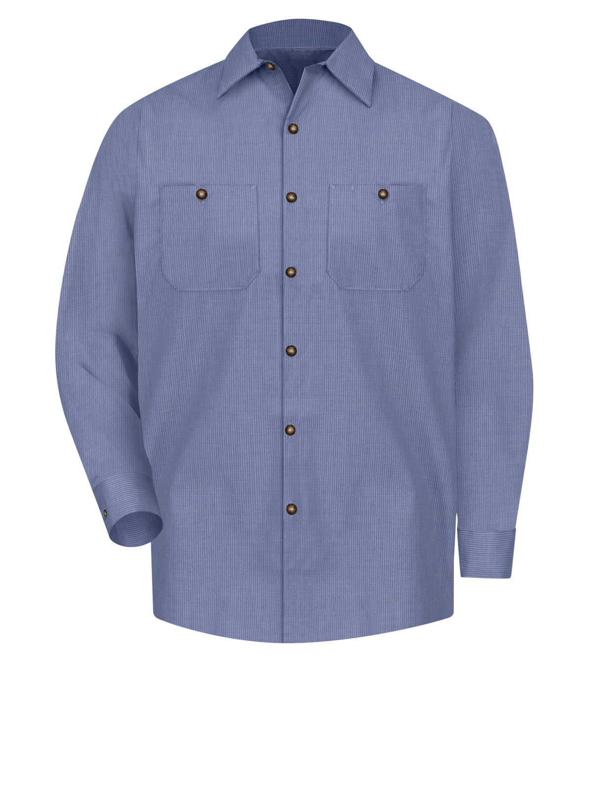 Red Kap Shirts -  Men's Long Sleeve Industrial Work Shirt 38