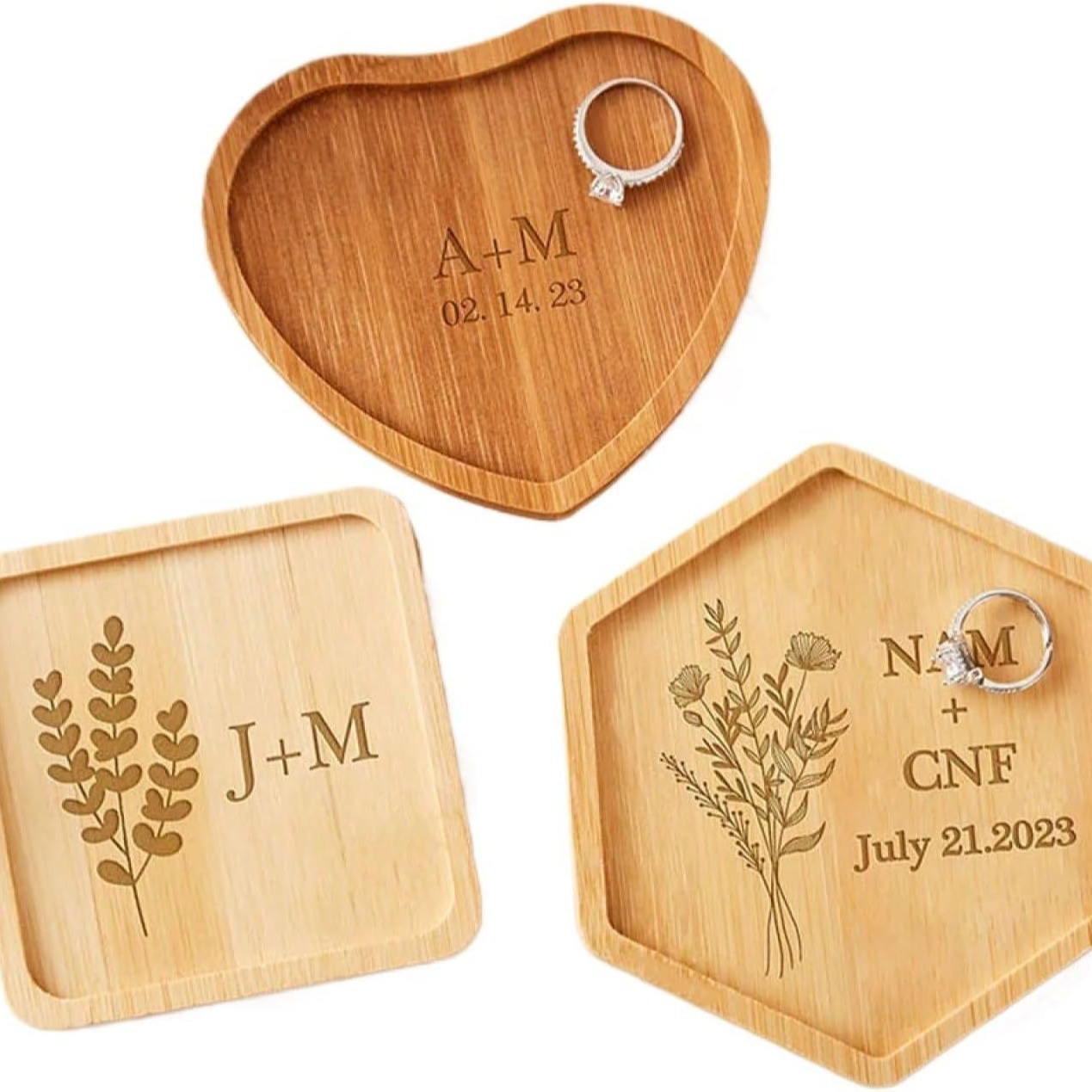 Wooden Jewelry Display Tray 5