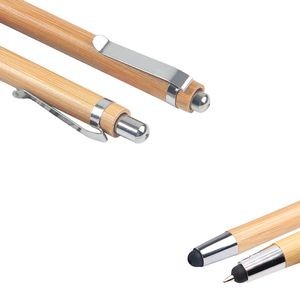 2 In 1 Bamboo Writing Pen With Stylus 11