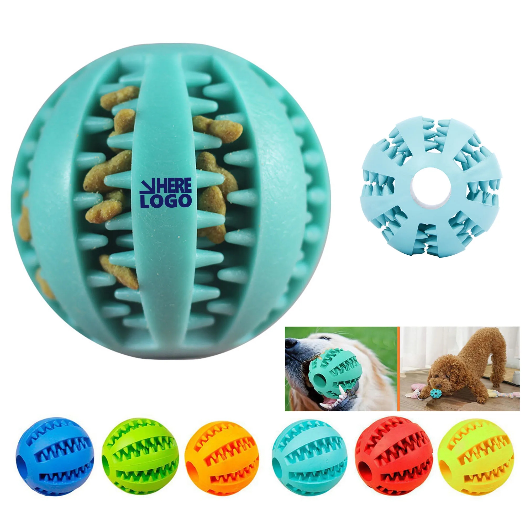 Nontoxic Bite Resistant Teething Toys Ball